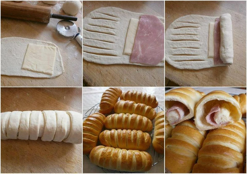 Bułeczki z francuskiego ciasta. Nadzienie..?? Wybór należy do Ciebie :) 