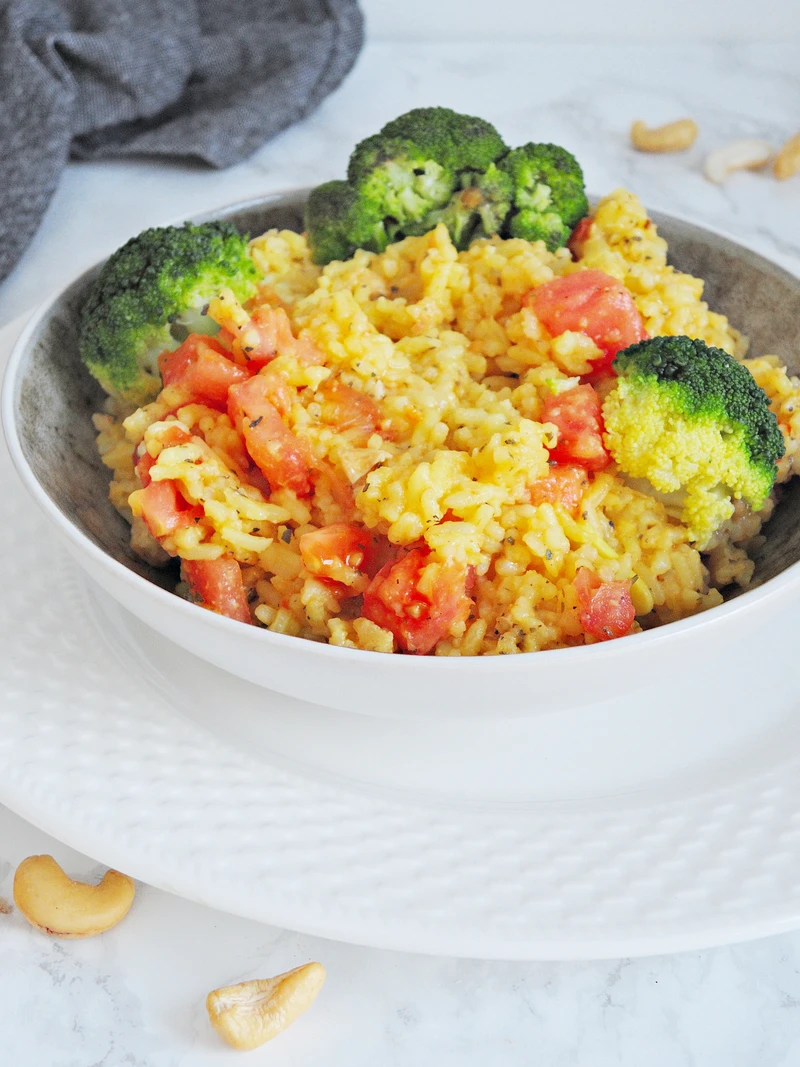 Aromatyczne risotto z szafranem