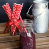 Pyszne Smoothie jabłkowe z borówkami, pomarańczą i siemieniem lnianym