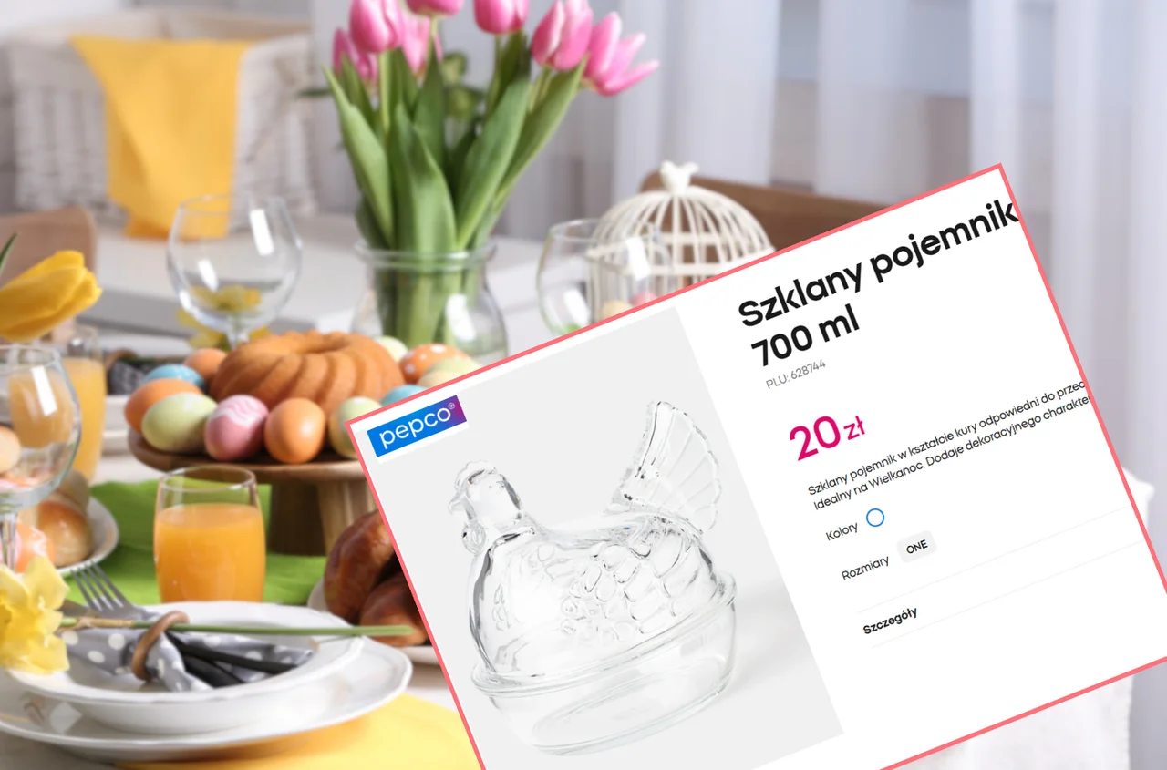 Szklana kura z Pepco za 20 zł to hit Wielkanocy 2026! Kosztuje grosze, wygląda jak z butiku