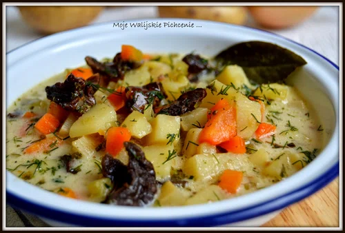 Wiedeńska zupa ziemniaczana