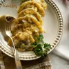 Pierogi z kaszą gryczaną i grzybami
