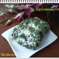 Szpinakowa rolada