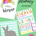 Wiosenne plakaty do druku