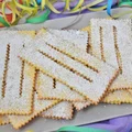 Włoskie faworki "chiacchiere" w wersji pieczonej