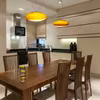 Nowoczesne meble kuchenne w wilanowskim apartamencie