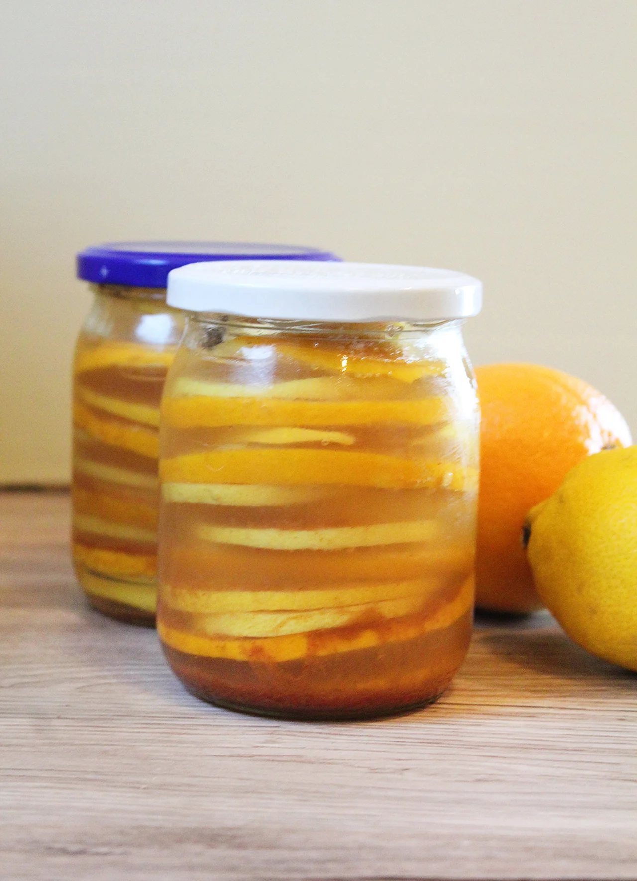 Syrop cytrynowo-pomarańczowy do herbaty