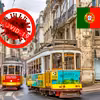 Portugalia: stan klęski żywiołowej. Na lotnisku nie wystarczy już tylko certyfikat covidowy.