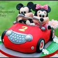 Torcik z myszką Mini i Mickey