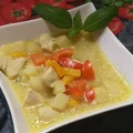 Abstrakcyjna zupa z kurczakiem