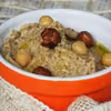 Pasta z ciecierzycy i orzechów - idealna na śniadanie