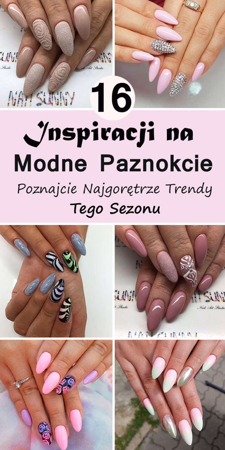 Modne Paznokcie na Rok 2017 – Poznajcie Najgorętrze Trendy Tego Roku