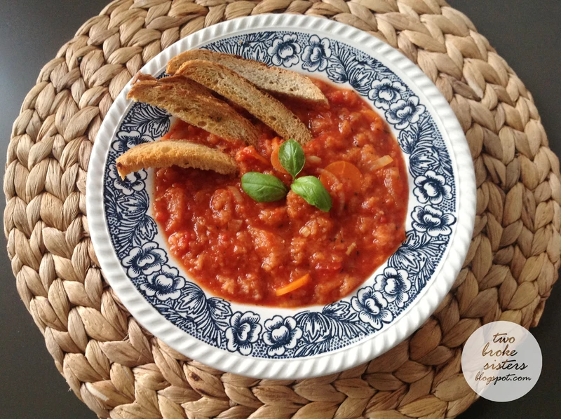 Pappa al pomidoro - toskańska zupa z chleba i pomidorów