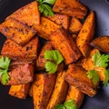 Przepis na frytki z batatów z ketchupem