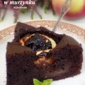 nadziewane jabłka w murzynku