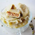Pierogi z kaszą jaglaną i serem
