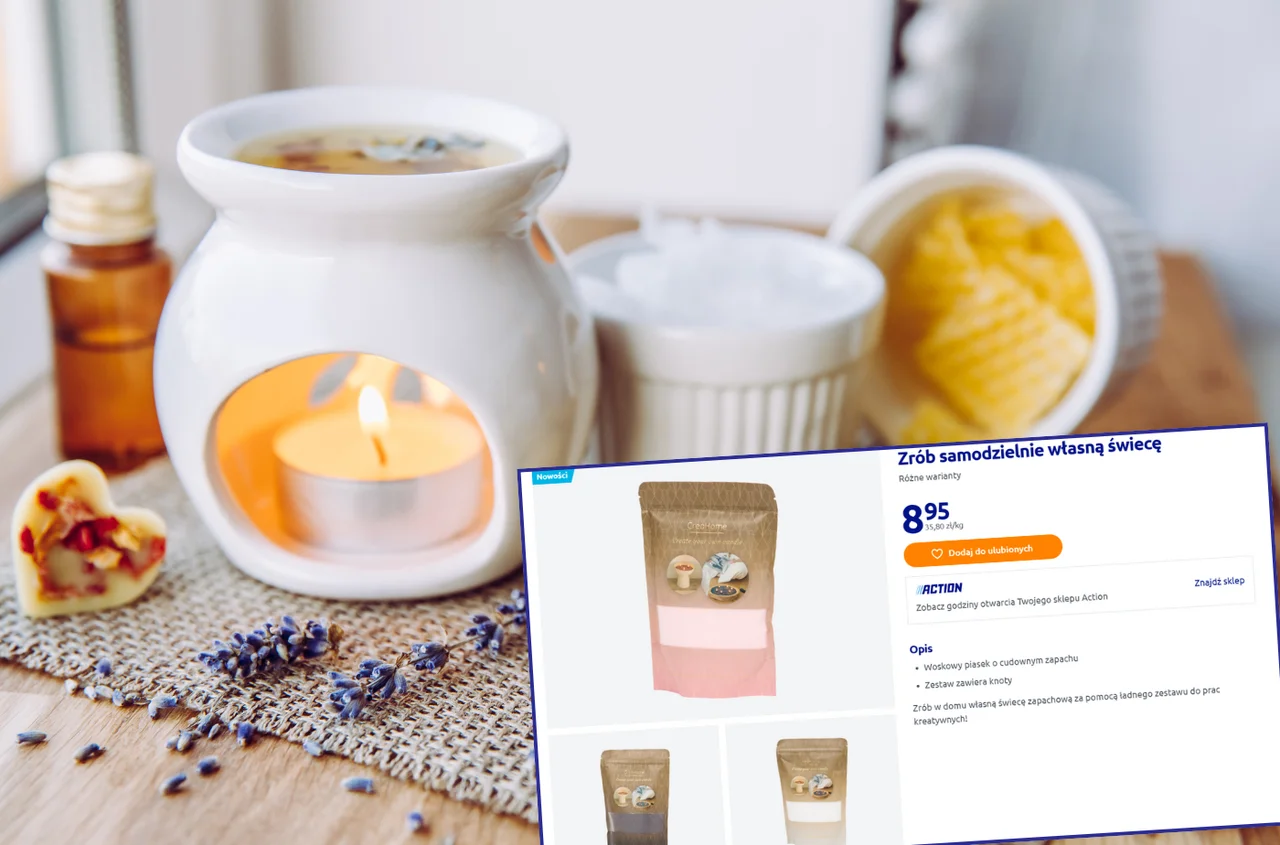 Zrób własną świecę zapachową z Action za 8,95 zł! Relaks, zapach i kreatywność w jednym!