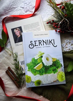 świąteczny upominek - książka "Serniki słodkie i wytrawne" Renata Czelny - Kawa