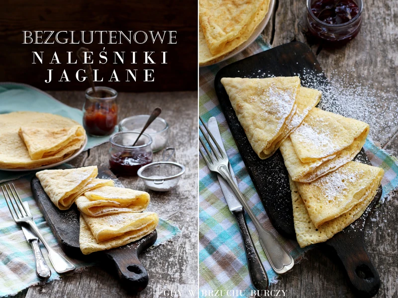 Bezglutenowe naleśniki jaglane