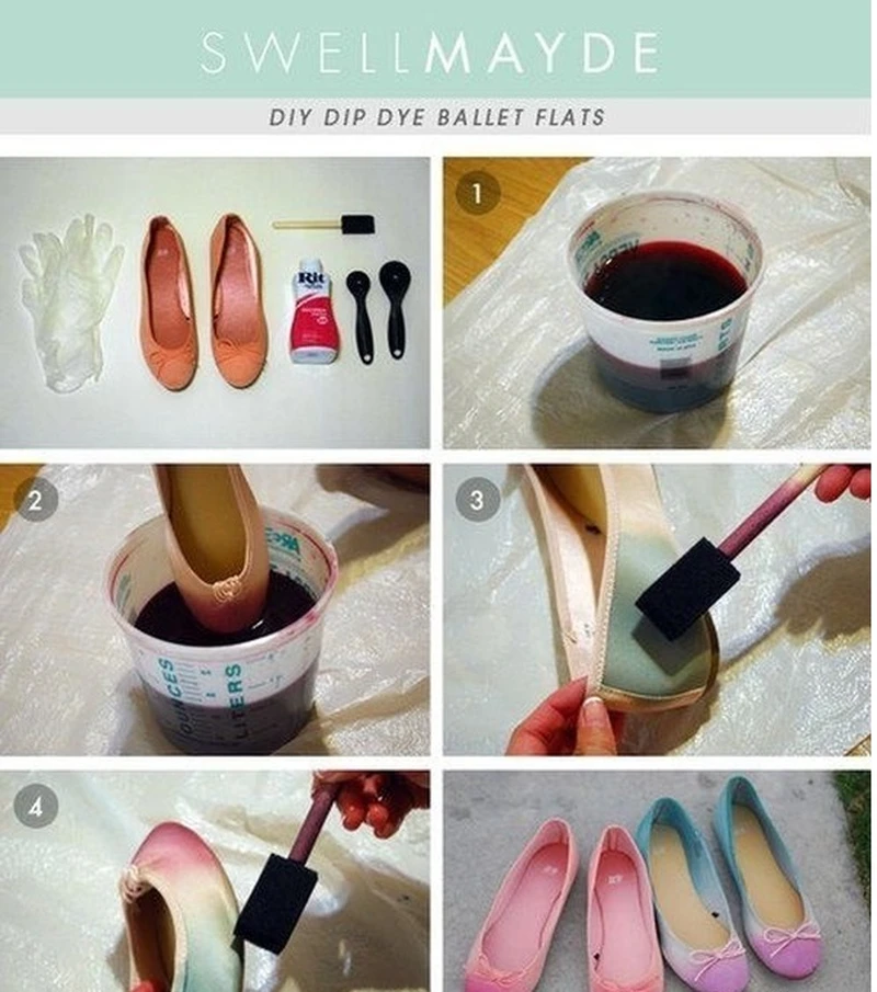 DIY- baleriny ombre!