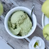 lody z cukinii, ricotty i limonki