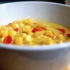 Pikantną- Słodka Zupa z Kukurydzą i Curry