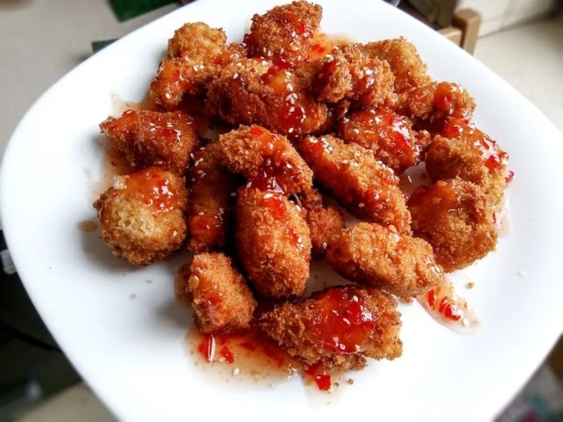 Popcorn chicken  ( kurczak w Panko ) 
