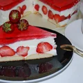 Sernik z serków homogenizowanych bez pieczenia