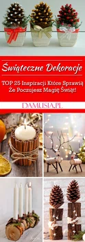 TOP 25 Propozycji na Świąteczne Dekoracje Które Sprawią Że Poczujesz Magię Świąt!