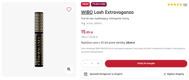 Zdjęcie O tym tuszu z Rossmanna za 16 zł robi się coraz głośniej! Wydłużenie i uniesienie robi mega wrażenie i zero obsypywania #1
