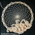 HandmadeBoni: Zawieszka z kwiatami