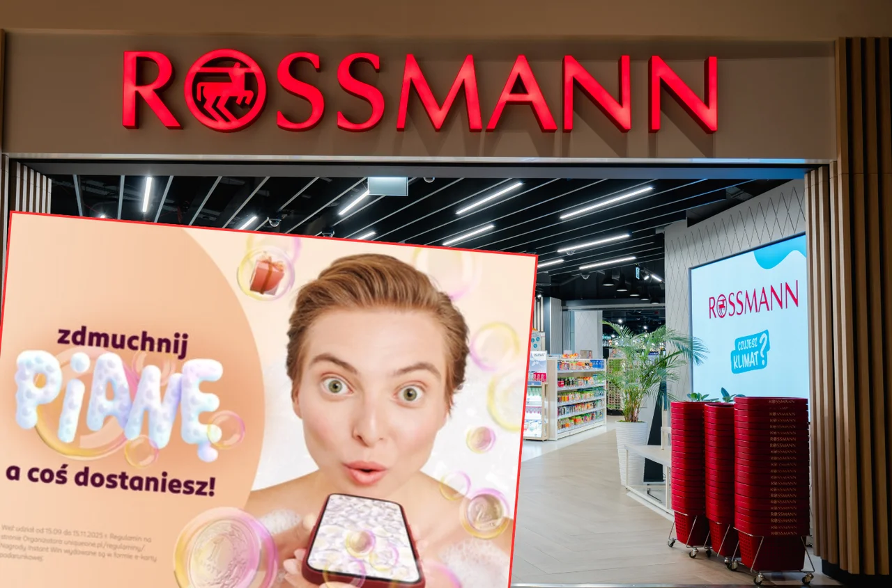 Dmuchnij w telefon i wygraj!? Nowa akcja Rossmanna zaskakuje klientów!