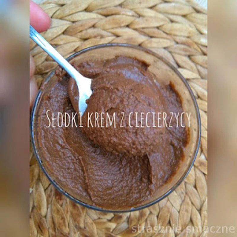 Słodki krem z ciecierzycy (cieciorella)