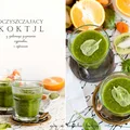 Oczyszczający koktajl ze szpinaku i cytrusów