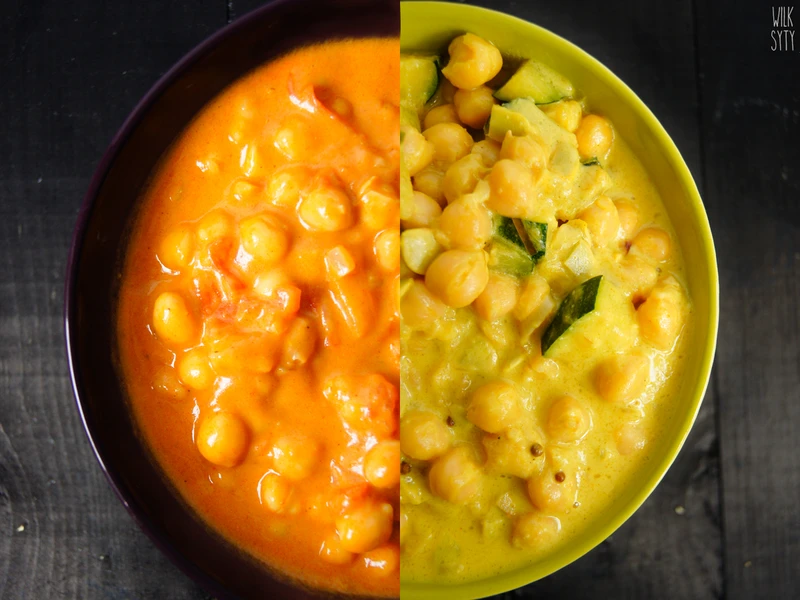 Szybkie, zdrowe curry na mleku kokosowym.