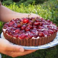 Tarta z czereśniami. Przepis krok po kroku