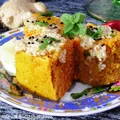Dhokla- indyjski placek z ciecierzycy gotowany na parze (Vege & Gluten Free)