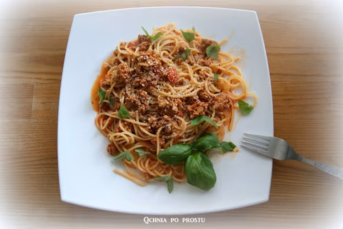 Spaghetti bolognese