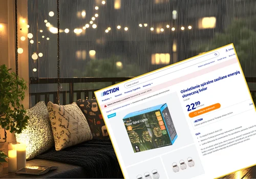 Te 3 spiralne lampki z Action za 22 zł zrobią efekt wow na balkonie i w ogrodzie! Na każdą porę roku, bez kabli i prądu