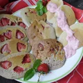 Bezglutenowe Placuszki W Trzech Odsłonach Z Truskawkami