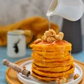 BARDZO PUSZYSTE PANCAKES Z DYNI!