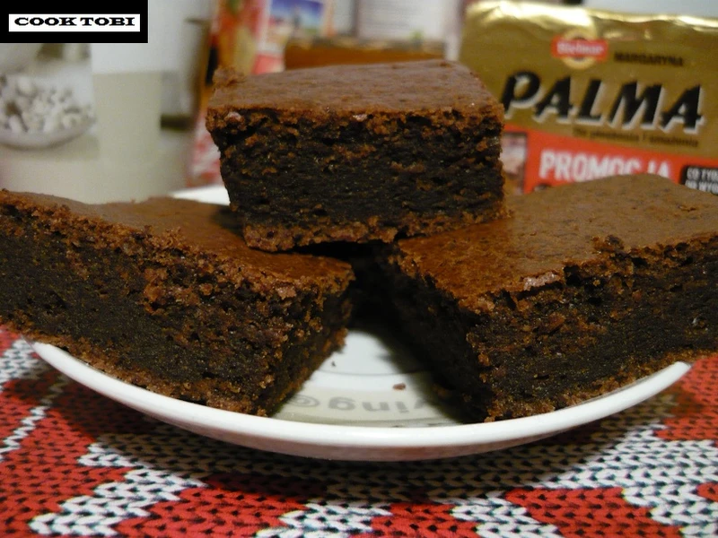 Ciasto czekoladowe PIWNE BROWNIE