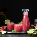 Lemoniada arbuzowa z limonką