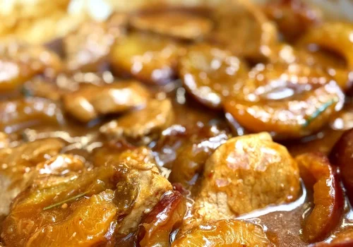 Polędwiczki ze śliwkami