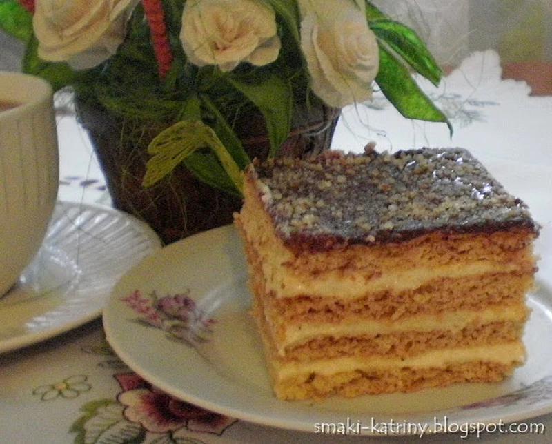 pyszny, miękki miodownik, zawsze się udaje :-)