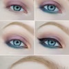 Dwukolorowy make up