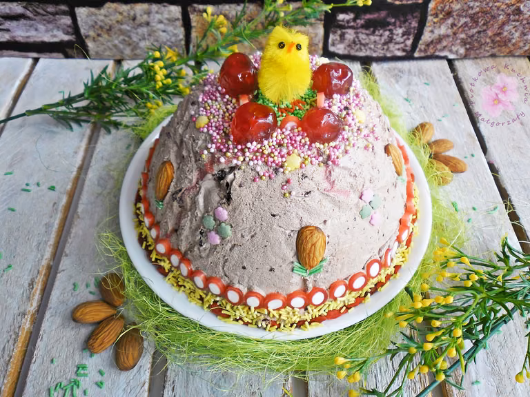 Pascha kakaowa z bakaliami