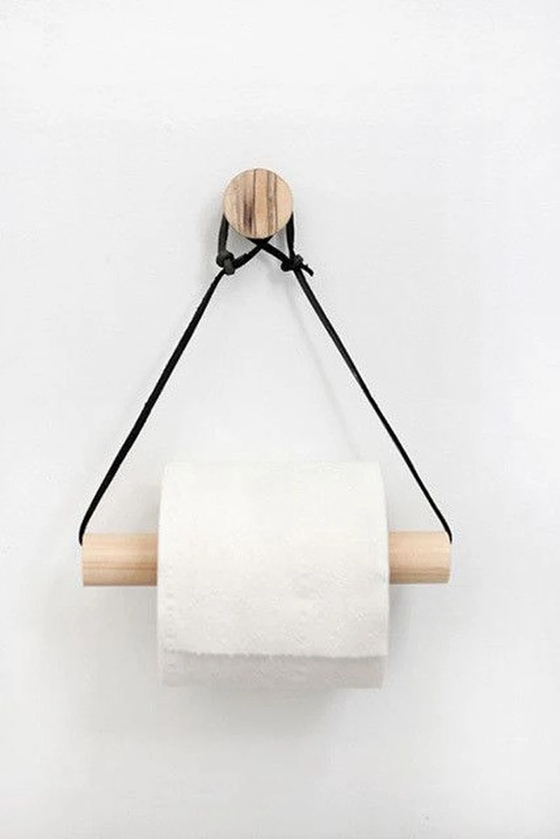 Wieszak na papier toaletowy- DIY