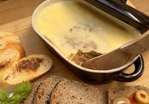 Pasztet z wątróbek drobiowych z marchewką i śmietanką