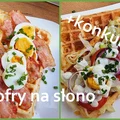 Konkurs + Przepis na Gofry serowe na słono